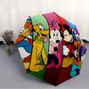 1pc Mickey Mouse Automatic Folding Umbrella: Compact 8-rib Design  Outdoor, Casual Accessory,  Durable Canopy