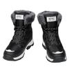 Women's High-Top Winter Snow Boots: Outdoor Travel Style, Plus Cotton, Combat Design, New for 2025.