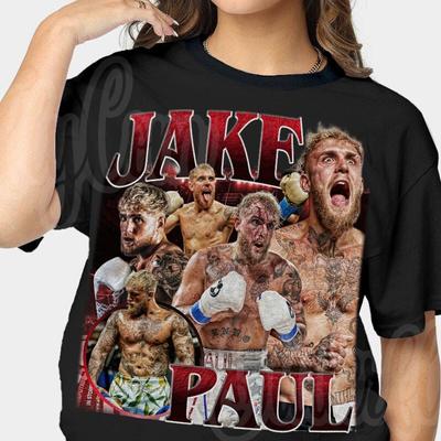 Jake Paul Shirt Vintage 90s Design Retro Bootleg Gift Fans Tshirt Movie Series C Unisex T-Shirt