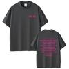 Love Jul 2026 Merch Tshirt Unisex Women Fashion Casual Streetwear Unisexs Clothing Hip Hop Vintage Oversized Short Sleeve T Shirts