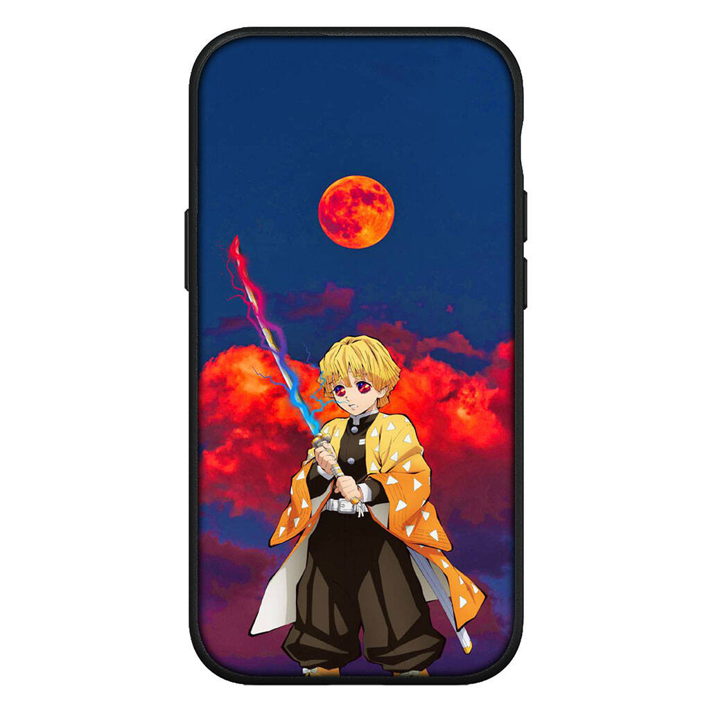 

Чехол для iPhone 17 16 15 Xiaomi Poco Redmi Note 14 13 12 X Pro Max Samsung Galaxy S25 S24 S23 OPPO Huawei Клинок, рассекающий демонов Тандзиро Агацума Зеницу Чехол for Redmi Note 12S