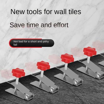 New Steel Tile Height Regulator Adjustable Durable Tile Height Locator Portable General Construction Tool Construction