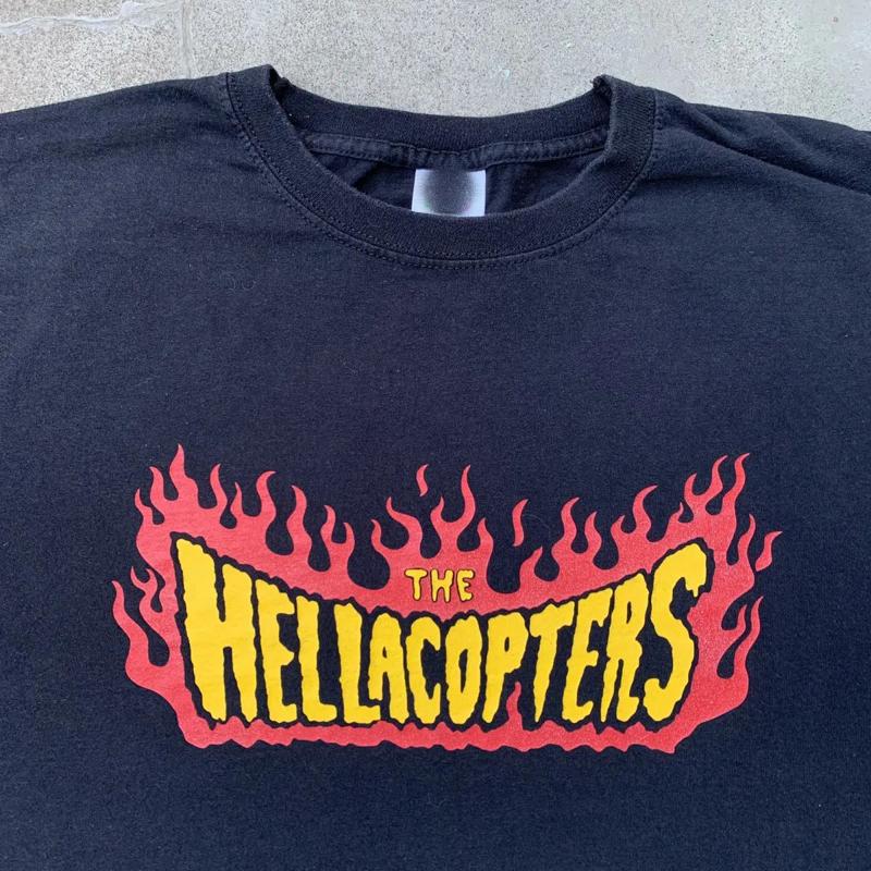 T-shirt Fire avec Logo basique du groupe Hellacopters, pleine taille S 5XL S
