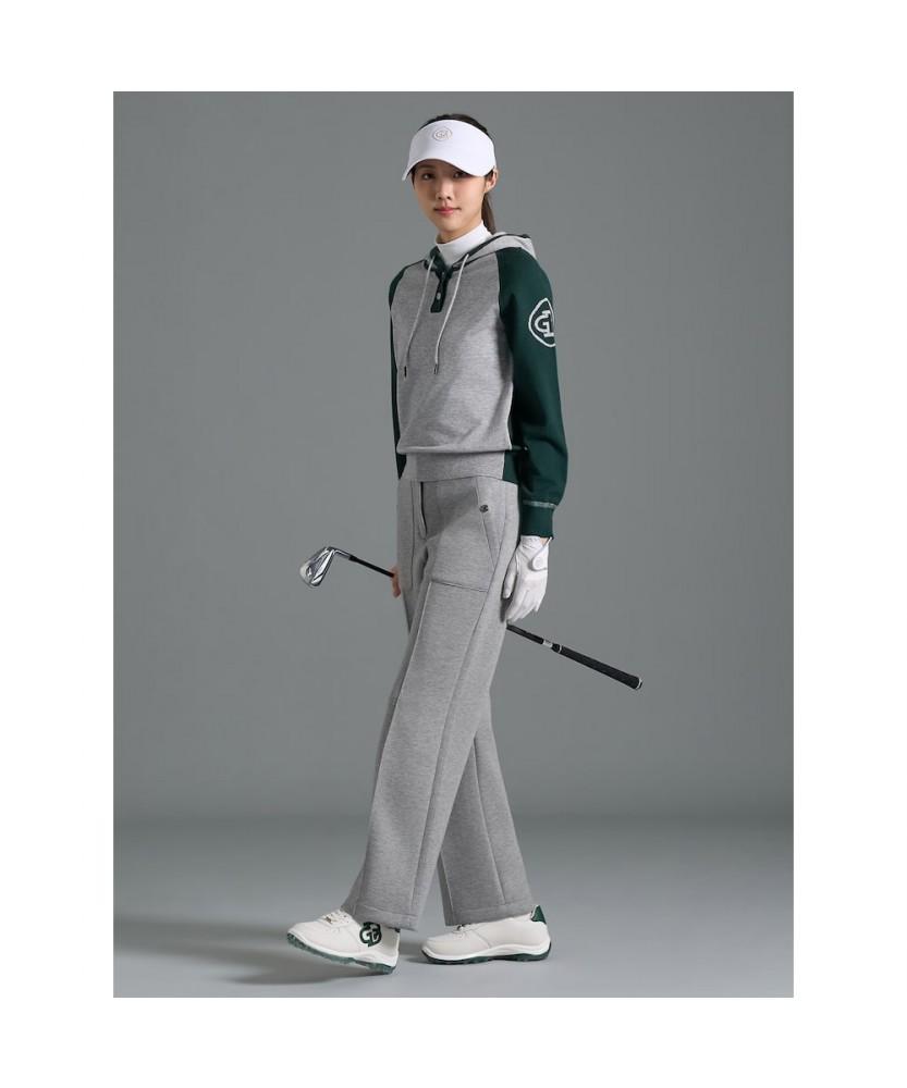 BEANPOLE GOLF Women'S Hooded Long Sleeve Pullover - Green