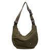 Fashion Batch Solid Color Shoulder Messenger Bag Large Capacity Leisure Foreign Style Women Bag Travel Bag Dumpling Bag