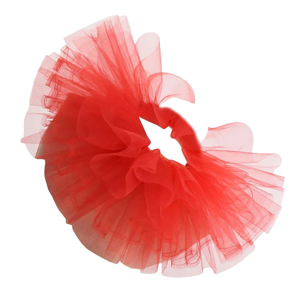 Elegant Victorian Ruffled Tulle Faux Collar Shawl Detachable Layered Mesh Neck Ruff Clown Cosplay Choker for Women Men