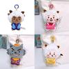 Pleasant Goat And Big Wolf Plush Keychain With Sound For Bag Decor And Collectible Fun