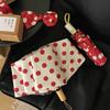 Red Polka Dot Umbrella, Women's, Fully Automatic/manual Sun Umbrella, Dual-purpose Sun and Sun Protection, Folding Umbrella