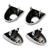 Door Handle Code Cover for Fiat Tipo,Egea-Chrome-Front/Rear-Right/Left-SET