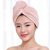 Newest Microfibre After Shower Hair Drying Wrap Womens Girls Lady's Towel Quick Dry Hair Hat Cap Turban Head Wrap Bathing Tools