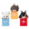 Hololive Production Hanging Figure 8 Shirakami Fubuki Natsuiro Matsuri Ookami Mio Set Vol. & & 3-Piece