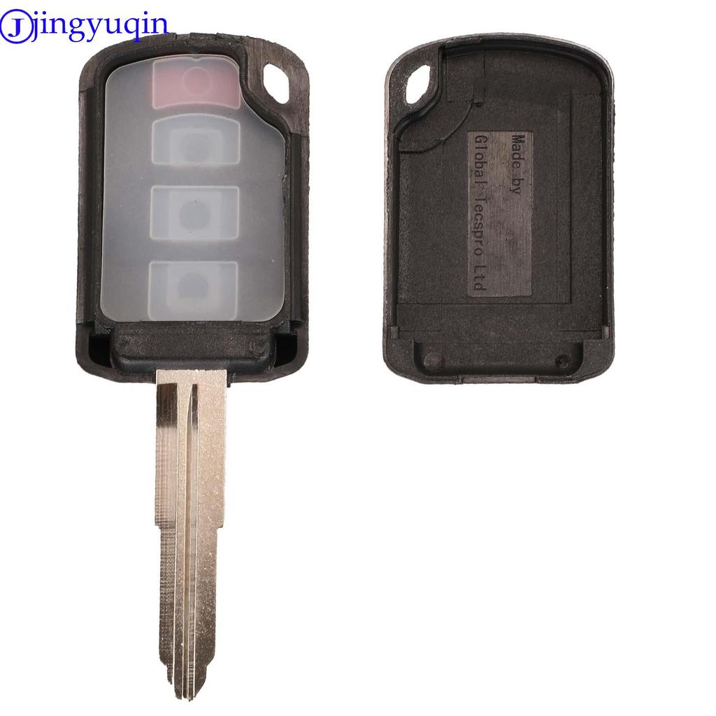 jingyuqin 2/3/4 Buttons Flip Remote Car Key Cover Case Shell For Mitsubishi ASX Lancer EX Galant Outlander Pajero 2016 2017