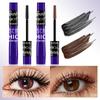 Two-Color Curling Volumizing Mascara, Natural Lengthening, Long-Lasting, Black & Brown. Anti-Fade, Anti-Clumping, Quick-Drying, Easy To Apply
