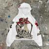 Unisex Y2K Streetwear Mummy 3D Print Hoodie Loose Fit Winter Casual Sweatshirt