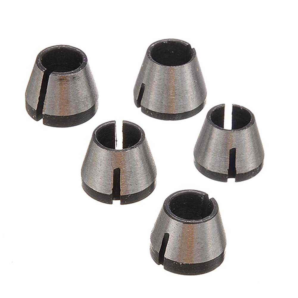 6mm+8mm 1/4 Inch Dia Metal Collet Chuck Router Bit Parts For Trimmer Tool 6mm+8mm 1/4 Inch Dia Metal Collet Chuck Router Bit Parts For Trimmer Tool