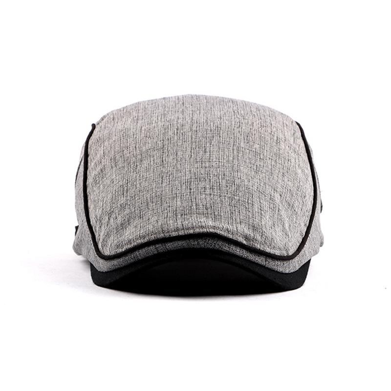 Men Berets Breathable Newsboy Caps Outdoor Hats Flat Cap Adjustable Gavroche Thin Ivy Flat Hat Painter Hat Gorro Hombre Boina