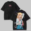 2026 Summer Hot Sale My Dress-Up Darling Kitagawa Marin Kawaii Graphic Print T-shirt Gothic Cotton Streetwear Oversized T-shirts