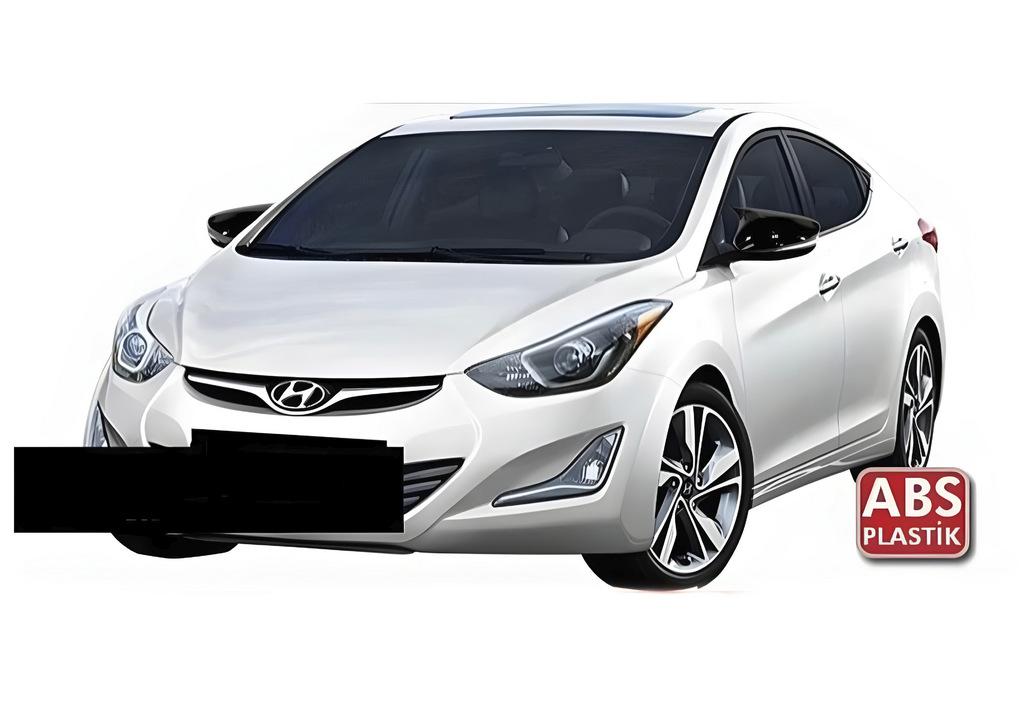 BMW-style Mirror Caps with Cut-out (2 Pcs) for Hyundai I-30 2012-2017