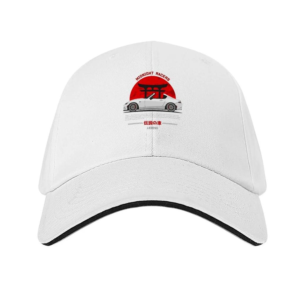 Tuner White ND Miata Roadster JDM Baseball Cap Thermal Visor Funny hats hats for men Kids Hat Designer Man Womens