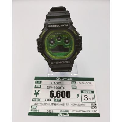 Used CASIO DW-5900TS G-SHOCK