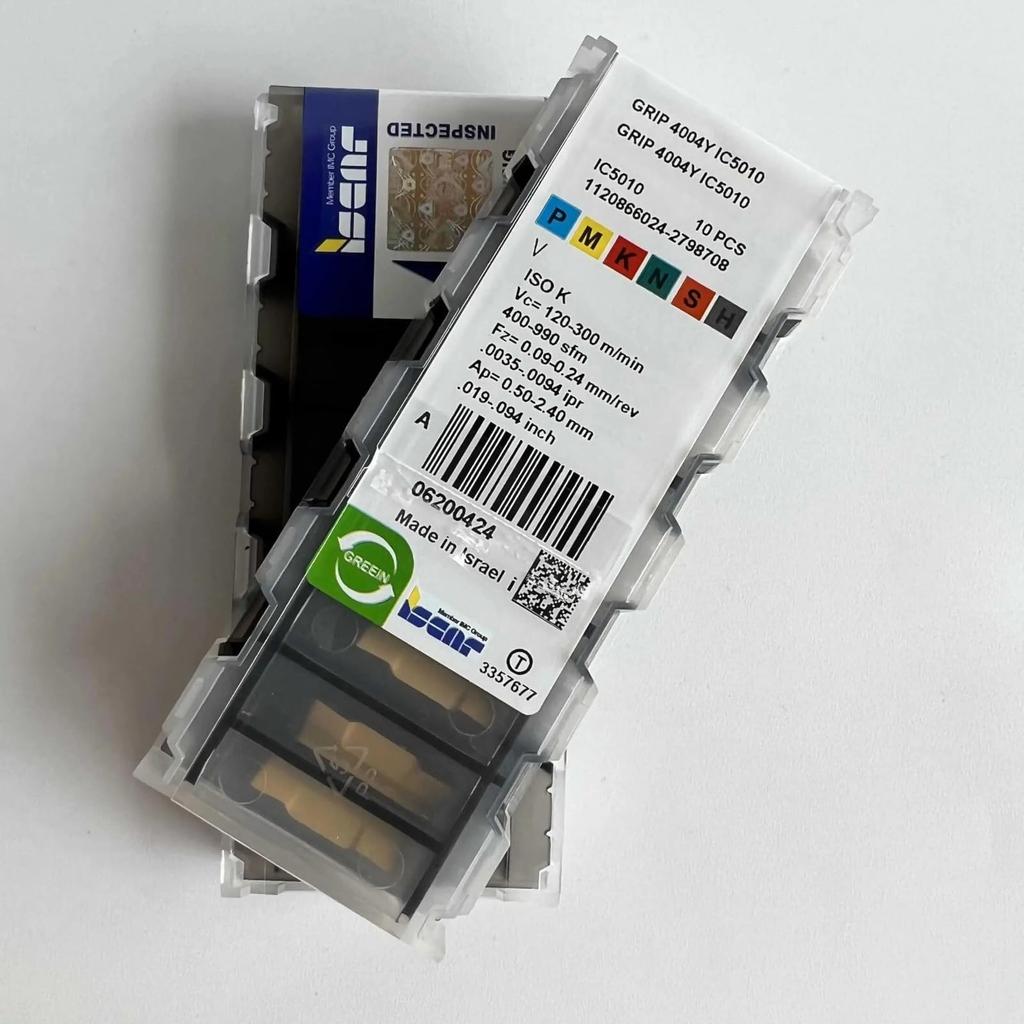 ISCAR / GRIP4004Y IC5010  /Industrial Indexable Carbide Inserts 10 PCS