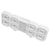Digital Wall Clock Modern Design Temperature Display Alarm Function Sound Control Auto Sleep LED