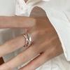 925 Sterling Silver Rings for Women Men Couple Minimalist Handmade Simple Interware Ring Party Jewelry Gift Prevent Allergy