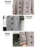 Boys' Mid-Length Wool Trench Coat - Stylish and Warm Korean-Style Overcoat for Autumn and Winter