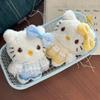 Plush Kawaii KT Keychain Cute  Pendant Backpack Hanging Charms Keyring Accessories Birthday Gift Toys