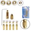 Precision Copper Drill Chuck Set For Motor Shaft Compatibility 7pcs/set