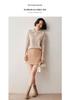 Autumn/Winter 2024 Women's Lamb Cashmere Polo Neck Loose Knit Sweater