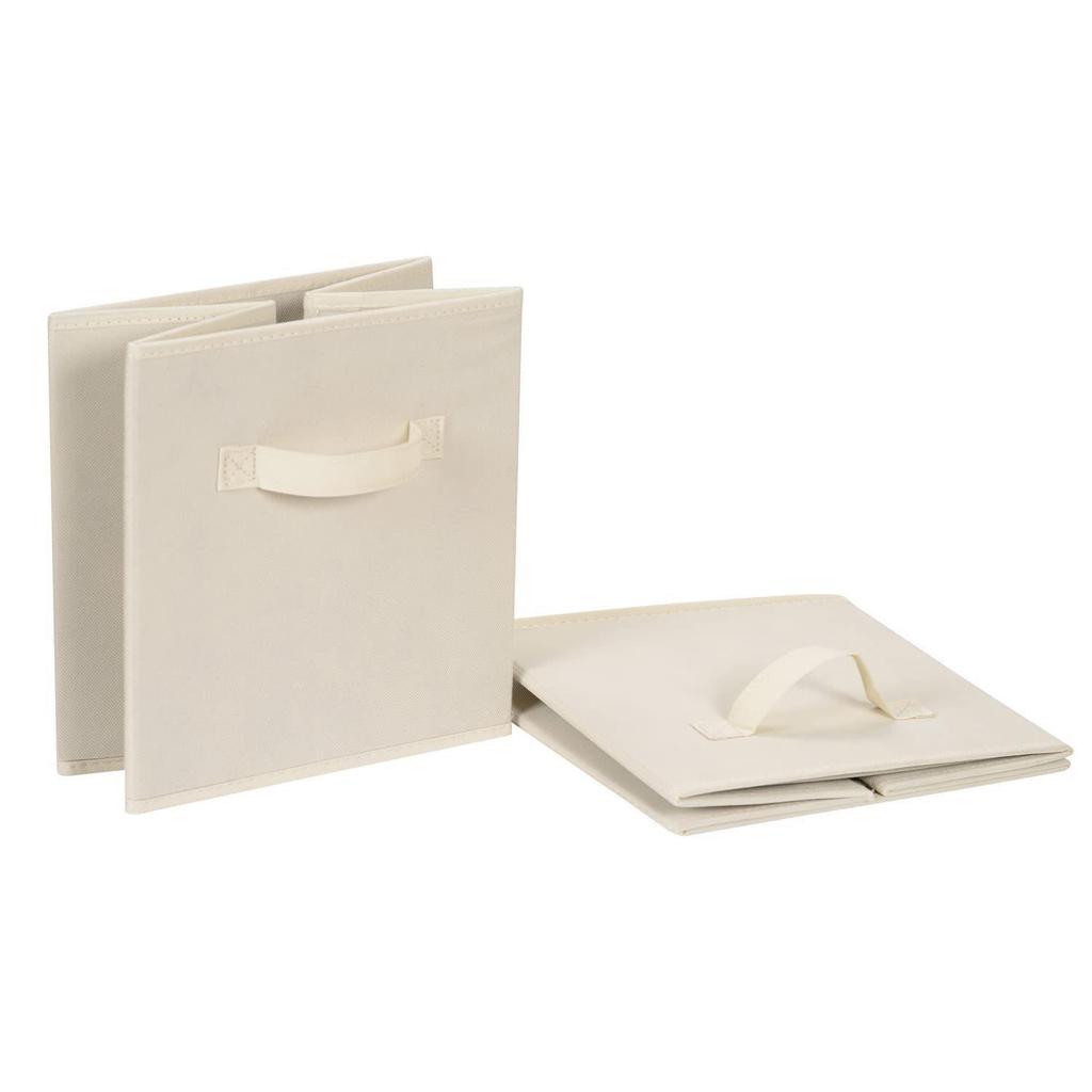 Foldable Non-Woven Storage Box for Wardrobes & Desktops