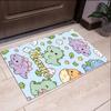 Custom Name Dinosaur Printed Carpet,Rug for Office Chair Living Room Bedroom Kitchen Room Decor Gifts.