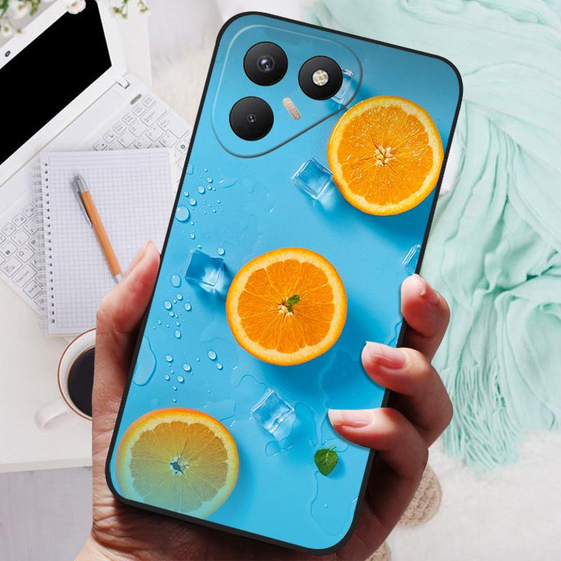 Für Tecno Pova 7 4G Hülle Pova7 LJ6 Schwarze Abdeckung Löwe Wolf Silikon Weiche Rückseitenhüllen Für Tecno Pova 7 Handyhülle Schutzhülle