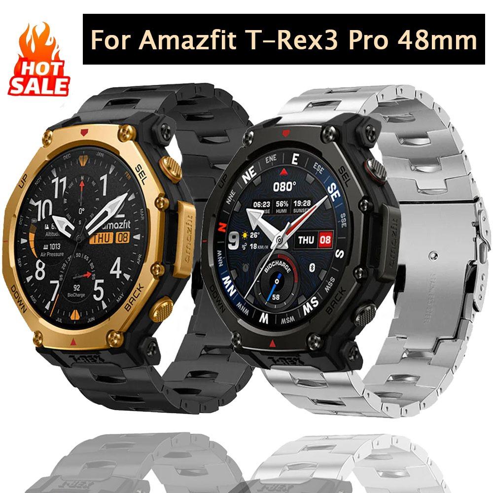 22mm Oracle Titanium Strap For Amazfit T-Rex3 Pro 48mm/Balance 2-1 High-end Watchband For Huawei Watch GT6-5-4-3/GT6-5 Pro 46mm
