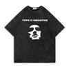 Washed Vintage Rock Band Type O Negative Rip Peter Steele Tribute T Shirt Male Casual Oversized Tshirt Mens Rocker Streetwear