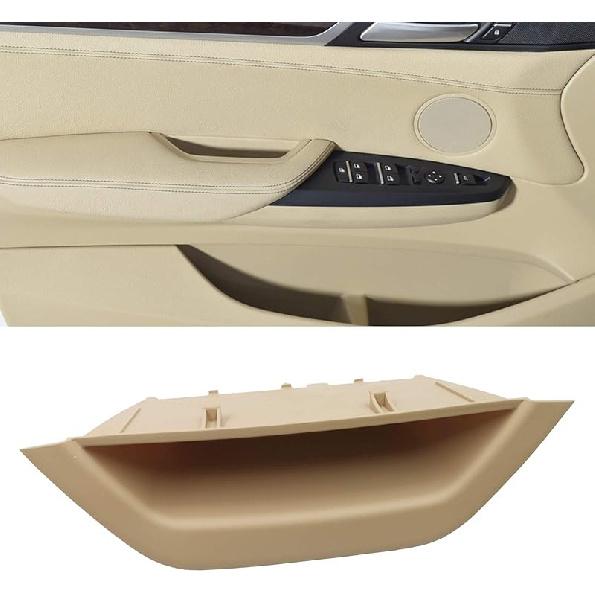 Jaronx For BMW X3 X4 Door Armrest Cover, Driver Side Door Armrest Handle Storage Compartment Cover Container Storage Box(Fits:BMW X3 F25 2010-2016,X4