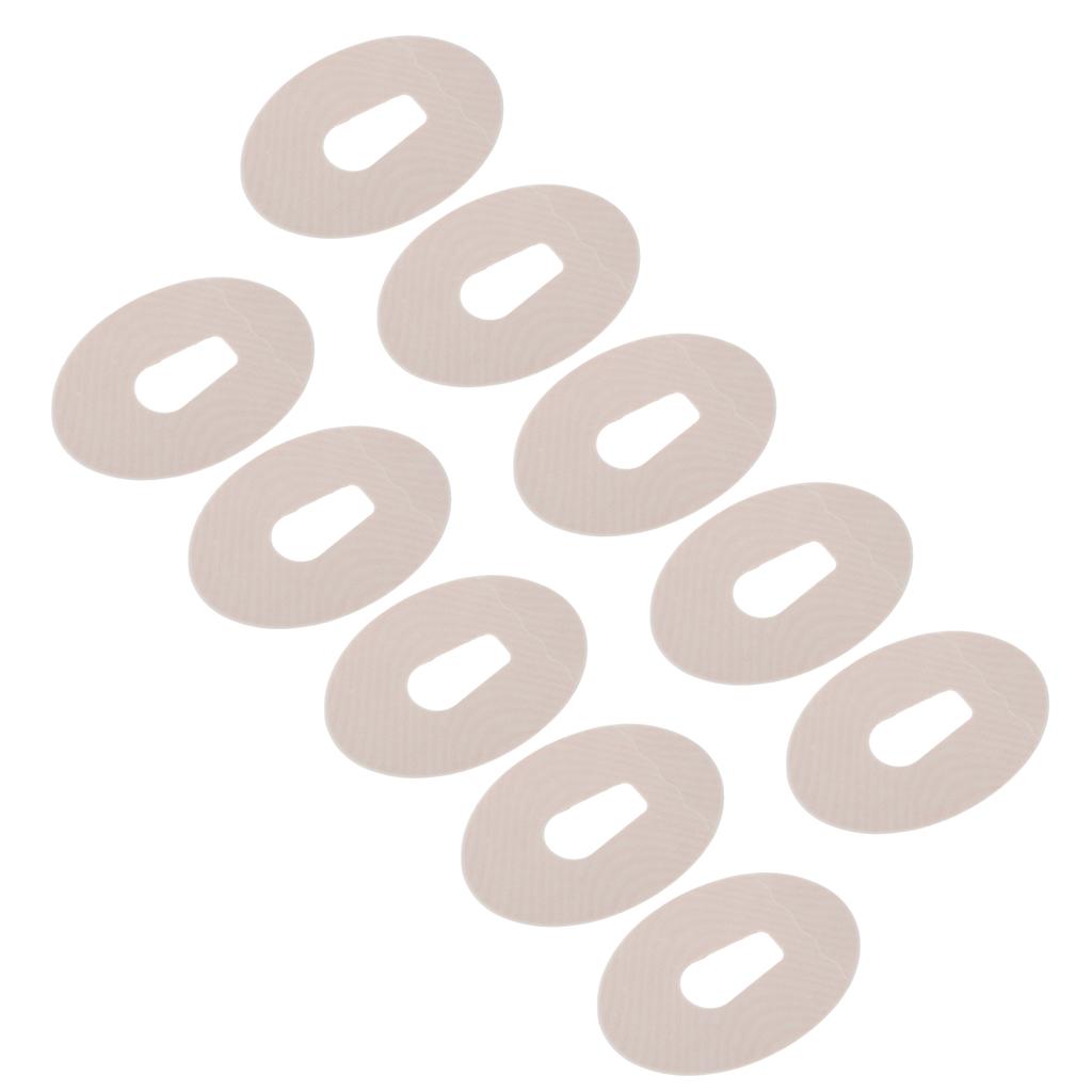 10PCS CGM Sensor Patches Waterproof Sweatproof Comfortable Black Continuous Glucose Monitor Sensor Cover Skin Color