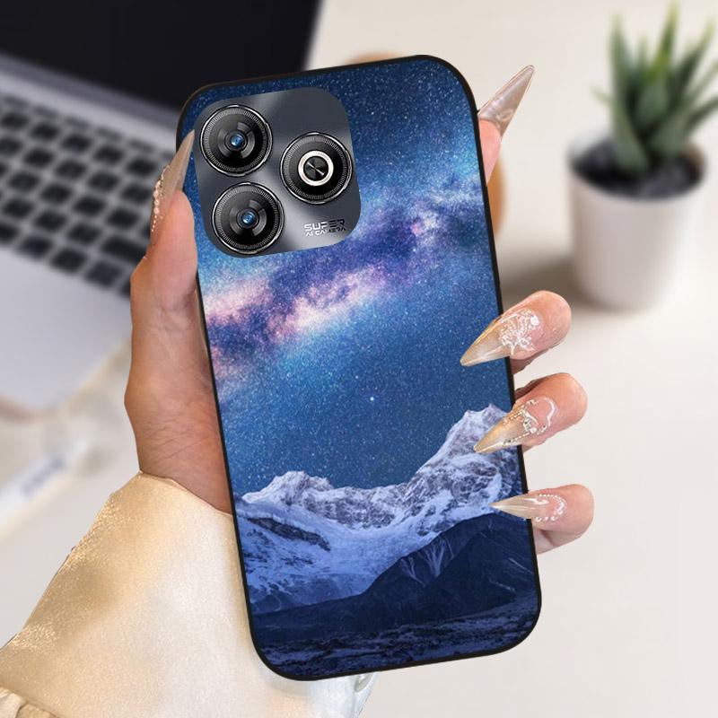 For ZTE Blade A75 4G Case Fashion Cool Animals Printed Silicone Soft TPU Phone Cover For ZTE Blade V60 Smart 4G Fundas V60Smart