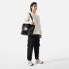 The North Face Bolsa Tote Casual de Grande Capacidade Bolsa de Compras Bolsa de Mão/Ombro de Nylon Regular Unissex Par Unissex Bolsas Tote Preta 3KZU-KX7