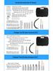 Lei Ming Rechargeable Electric Screwdriver and Small Hand Drill Tool Set