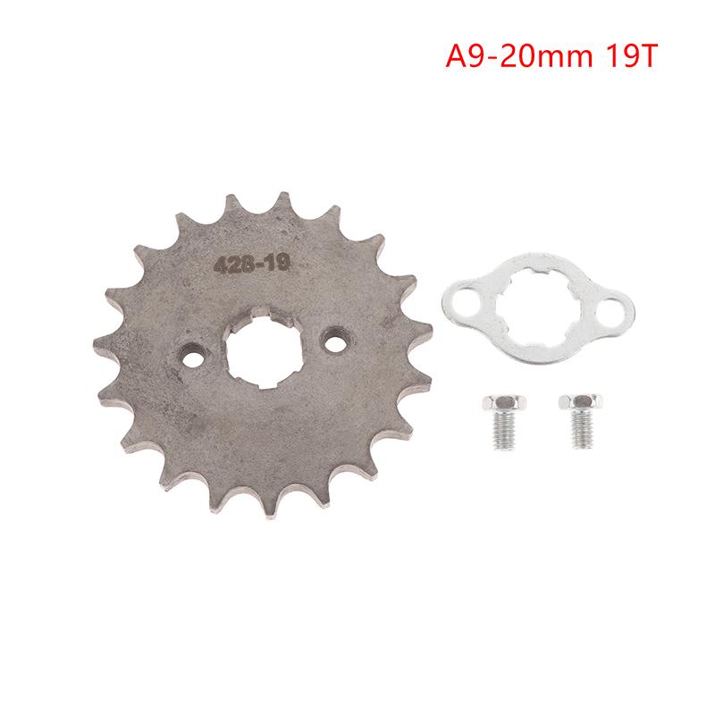 428# 17Mm /20Mm10 11 12 13 14 15 16 17 18 19T Teeth Front Engine Sprocket For Moto Bike Go Kart Atv Quad Motorcycle