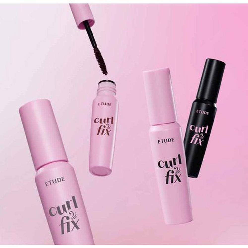 ETUDE Curl Fix Mascara Mini 4g Brown, Korean