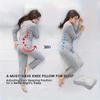 [Knee Pad Pillow] One-Leg Pillow with Adjustable Straps | Knee Pad for Side Sleeping, Polyester Cover