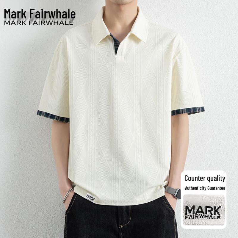 Mark Fairwhale Men s Casual Polo T-Shirt 6XL