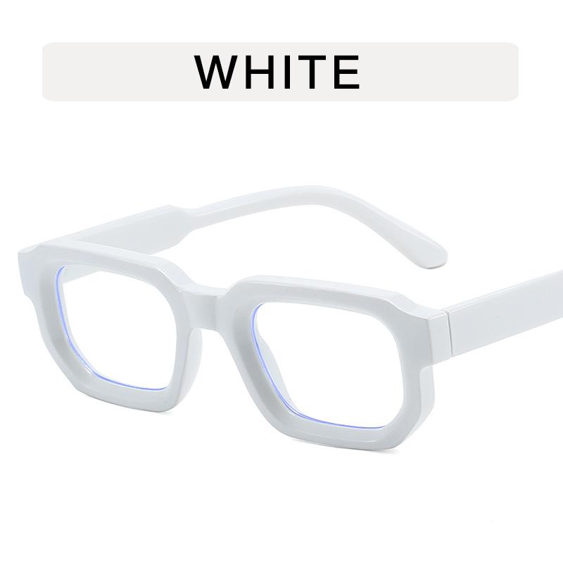 Retro Polygon Women's Sunglasses: Minimalist, High-End Square Frames