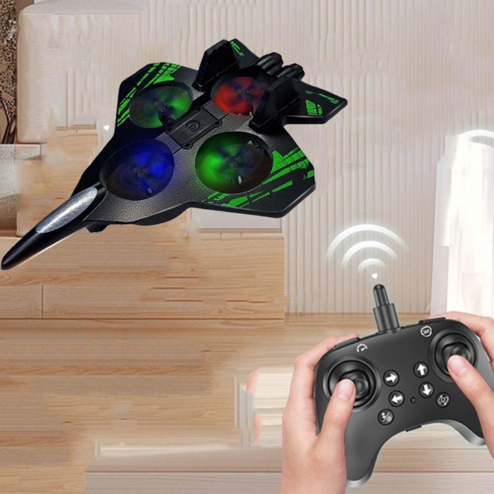 Gravity Sensing Remote Control Foam Fighter Rechargeable RC Hobby Jet Plane Boys Baby Girls