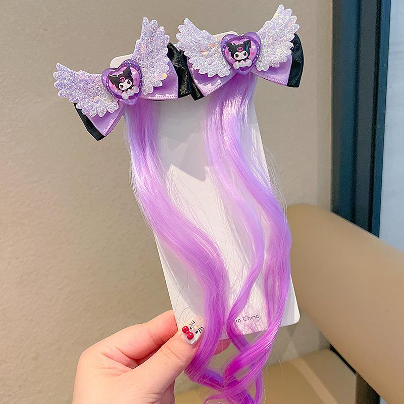 

Kuromi Star Braid Clip - Sweet & Cool Children s Wig Accessory