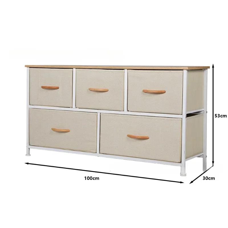 Storage Cabinet Metal Dustproof Strong Load-bearing Capacity Children's Toy Cabinet High-capacity Assemble Bedroom Storage Rack