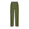 Women's Casual Color High Waisted Drawstring Pocket Workwear Pants